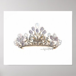 Poster Pearl Crown por Heather French Henry