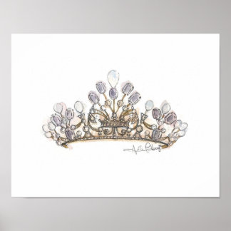 Poster Pearl Crown por Heather French Henry