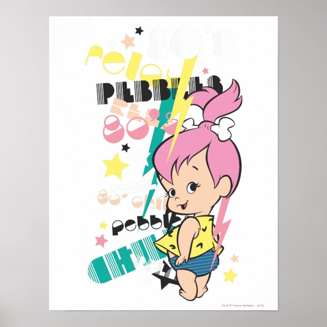 Póster PEBBLES™ 80s Punk (Frente)