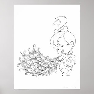 Póster PEBBLES™ no pavão