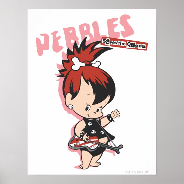 Poster PEBBLES™ Rock Star (Frente)