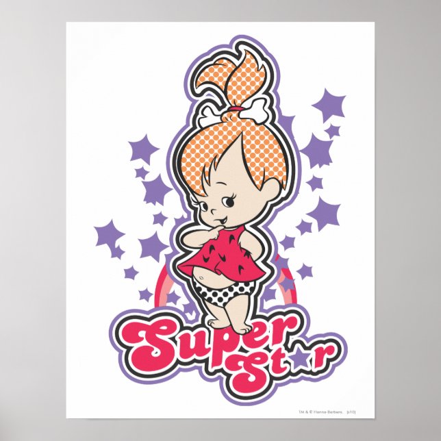 Poster PEBBLES™ Super Star (Frente)