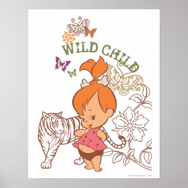 Póster PEBBLES™ Wild Child (Frente)