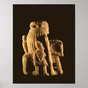 Poster Peça de xadrez do Cavaleiro