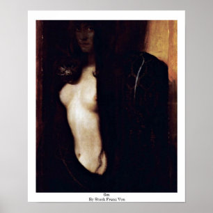 Poster Pecado por Franz colado Von