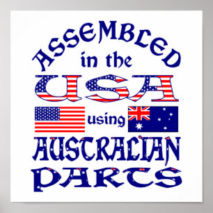 Póster Peças Australianas (W)