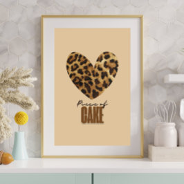 Poster Pedaço de bolo