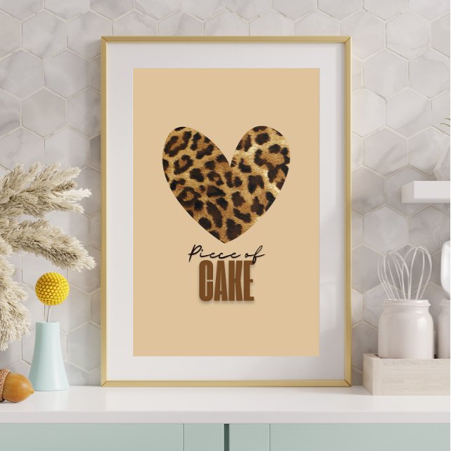 Poster Pedaço de bolo (Criador carregado)