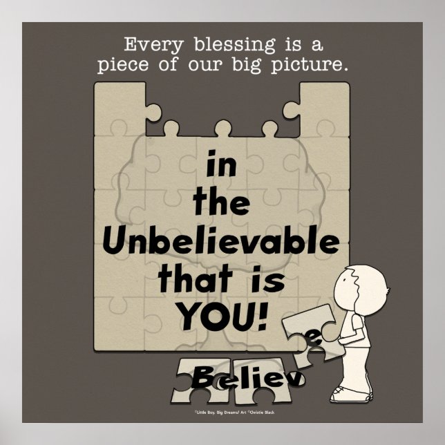 Poster Pedaço do Quadro Geral (Frente)