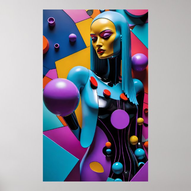 Poster Pedaços de Sua Telecinese (Frente)