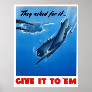 Póster Pediram ele dão-lheo