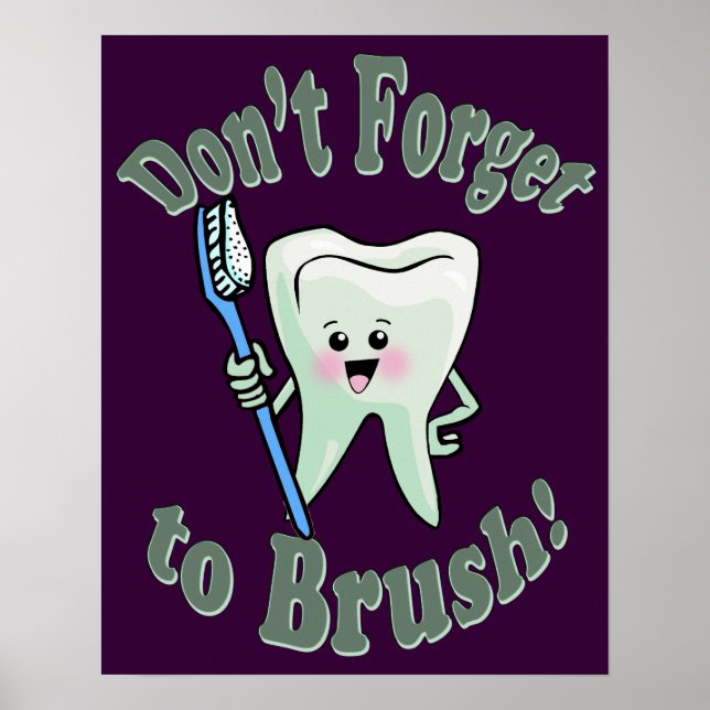 Póster Pedodontista Pedodontia (Frente)