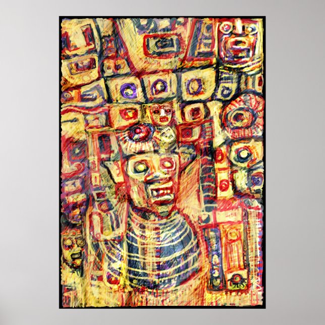 Póster **Pedra** (Frente)