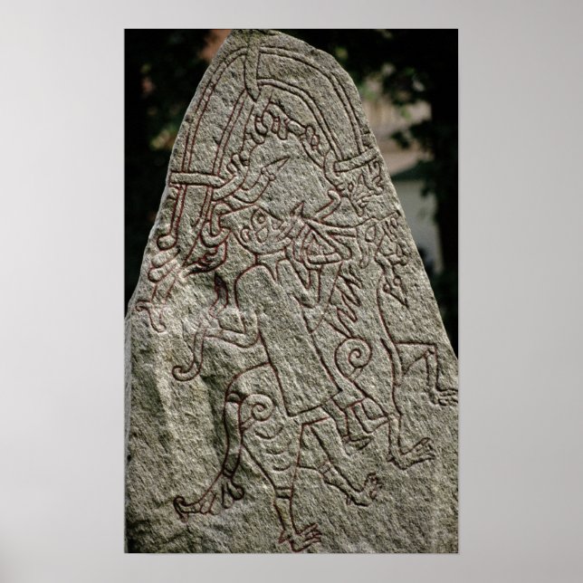 Póster Pedra escura (Frente)