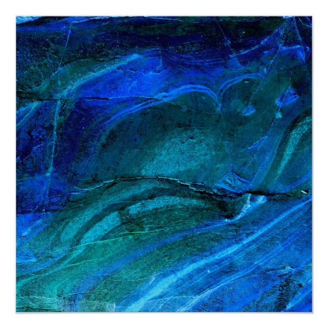 Póster Pedra Talhada pelo Oceano  (Frente)