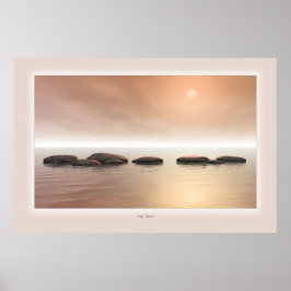 Póster pedras de passo