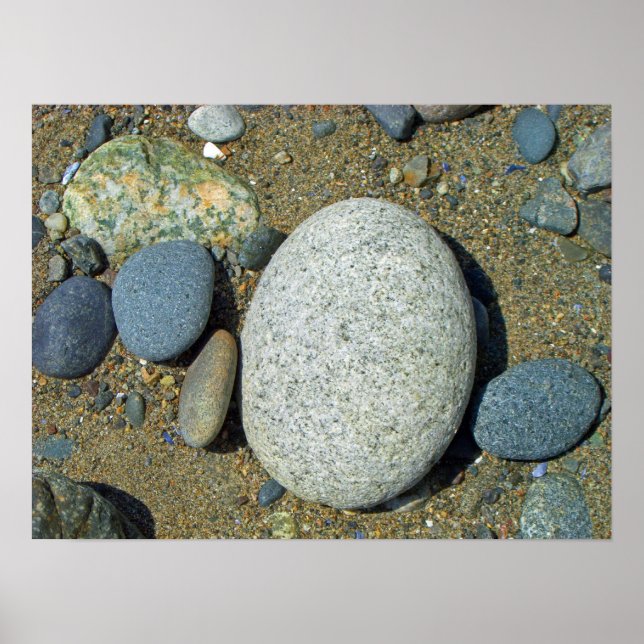 Poster Pedras de Praia (Frente)