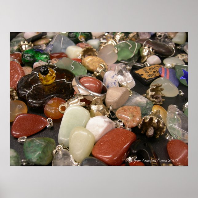 Póster Pedras e ângulos (Frente)