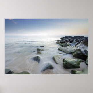 Póster Pedras na água