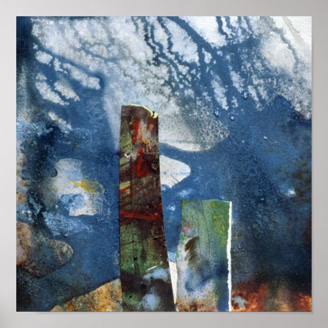 Póster Pedras permanentes II (Frente)