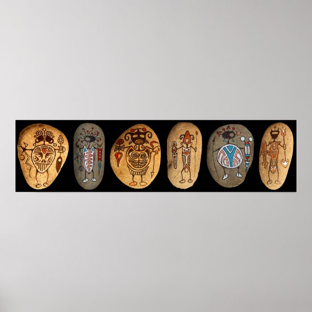 Póster Pedras Shaman (Frente)