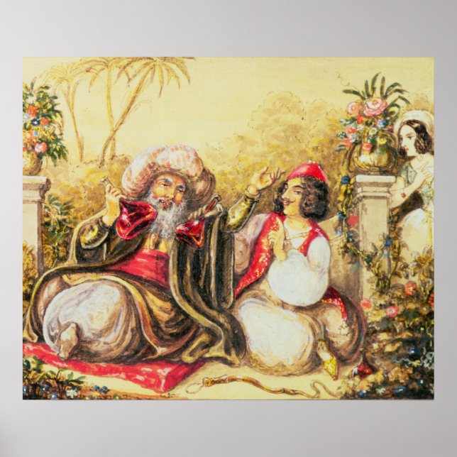 Póster Pedrillo jogando Osmin com bebida (Frente)