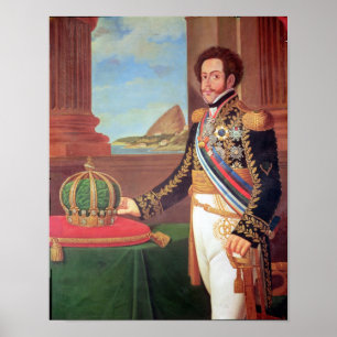 Póster Pedro mim imperador de Brasil, 1825