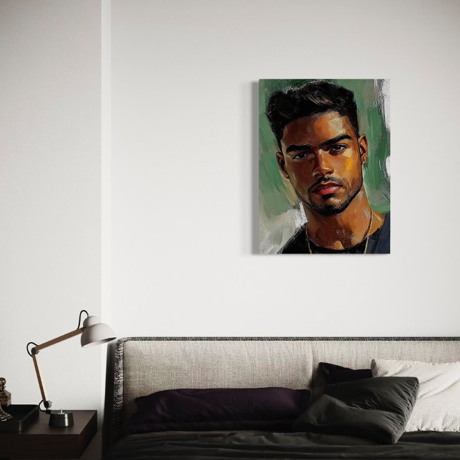 Poster Pedro - Retrato de um Homem Afro-Latino (Criador carregado)