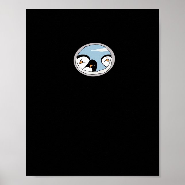 Poster Peekabo Penguins (Frente)