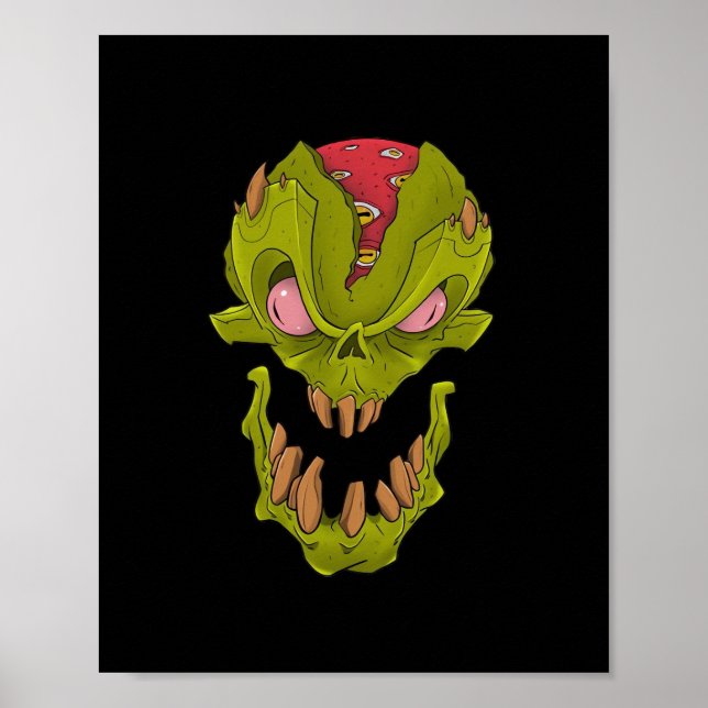 Poster Peekabo Skull (Frente)