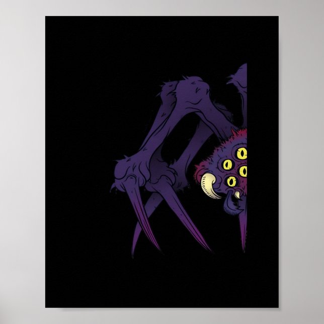 Poster Peekabo Spider (Frente)