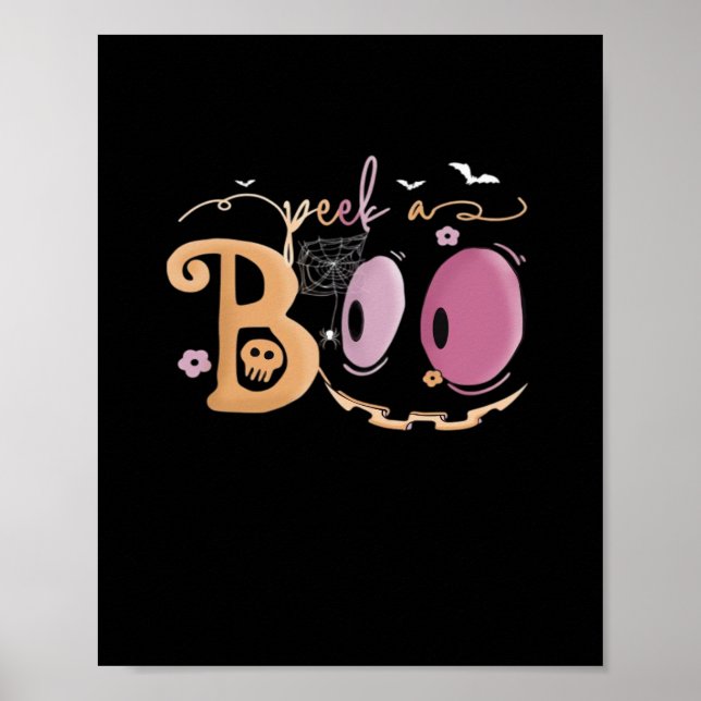 Poster Peekaboo Halloween Sloth Essencial (Frente)