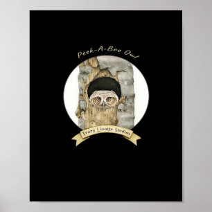 Poster Peekaboo Meme Design Para Halloween