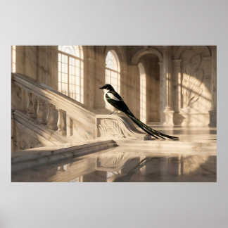 Poster Pega Magnífica na Arte Clássica de Palácio
