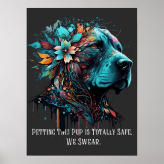 Poster Pegar esse Pup é totalmente seguro, juramos