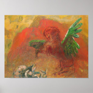 Poster Pegasus triunfante