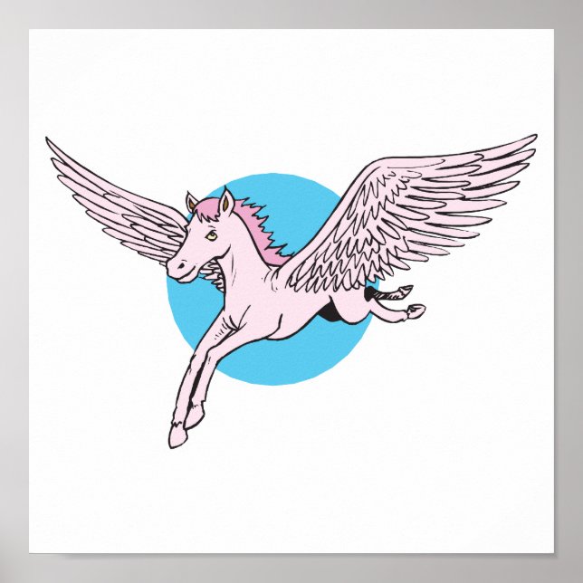 Póster pegasus voador (Frente)