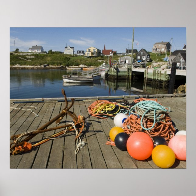 Poster Peggy's Cove, Nova Escócia, Canadá 2 (Frente)