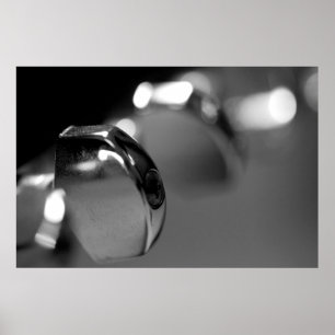 Póster Pegs de ajustamento da guitarra