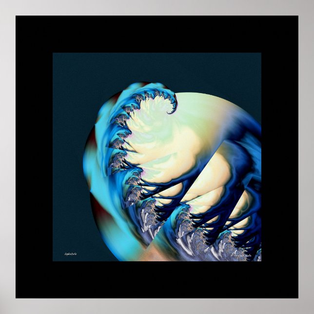 Póster pegue a lua (Frente)