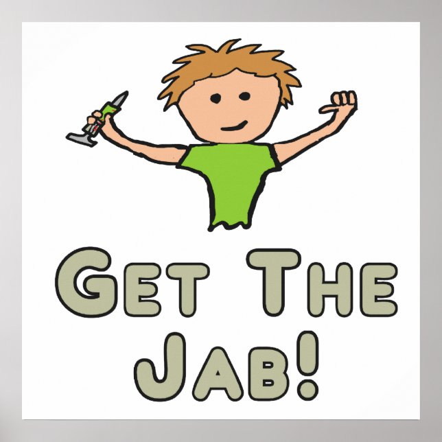 Poster Pegue O Jab (Frente)