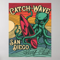 Pegue o polvo de onda | Vintage Design