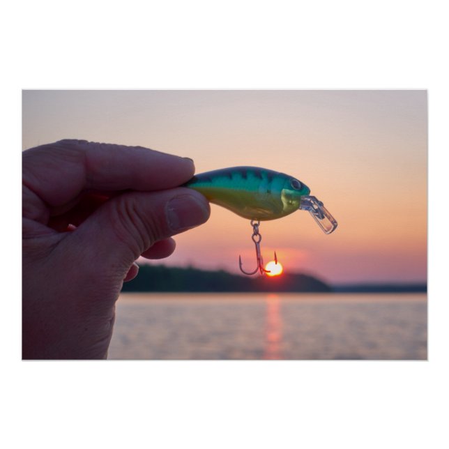 Póster Pegue o poster do pôr do sol (Frente)