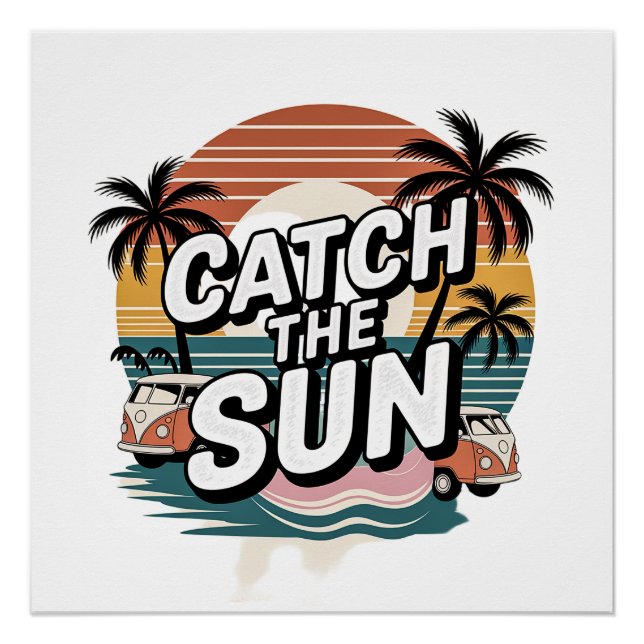 Póster Pegue o Sol (Frente)