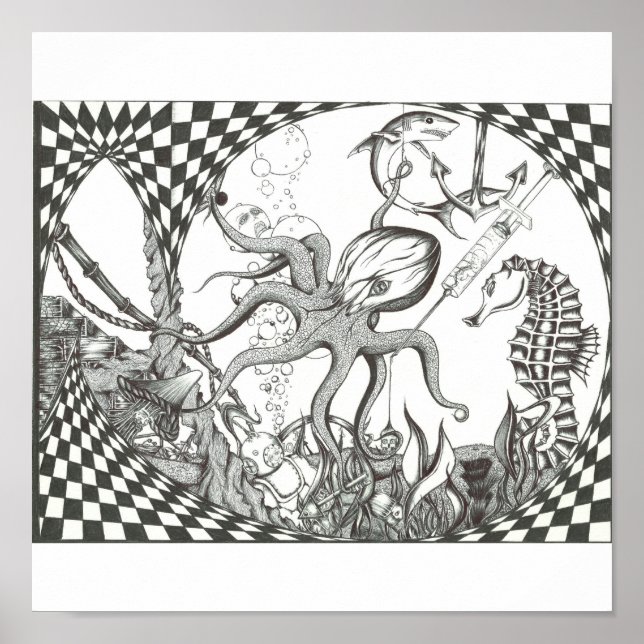 Póster Pegue um apoio (Frente)