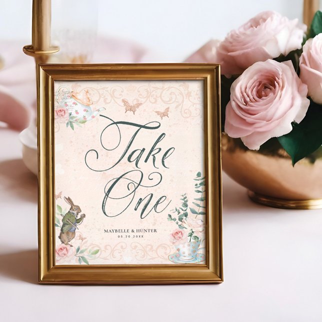 Poster Pegue Uma Alice No País Das Maravilhas (Take One Alice In Wonderland Poster)