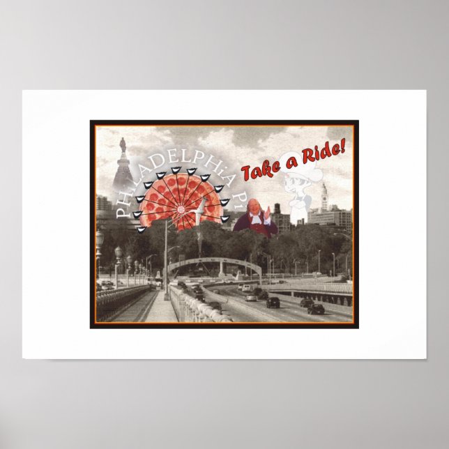 Póster Peguem Uma Carona! (Frente)