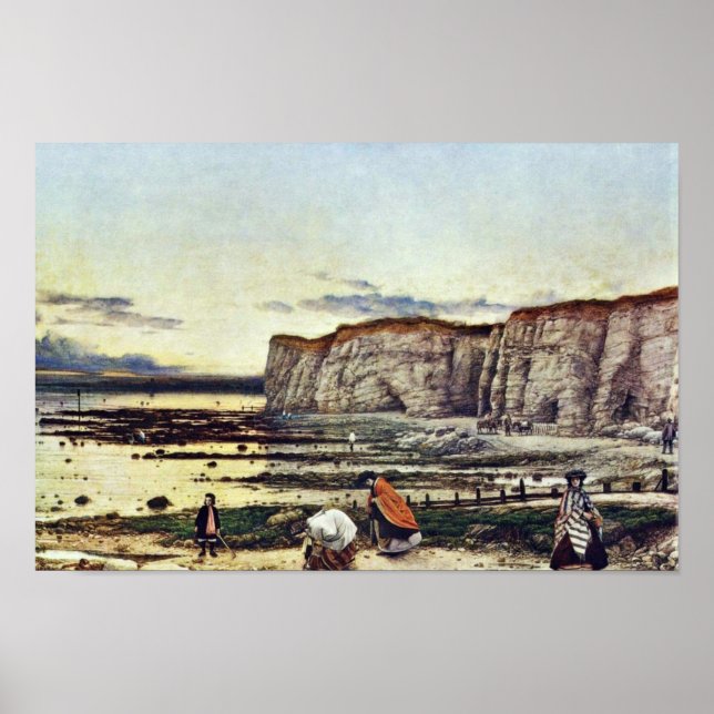 Póster Pegwell Bay Em Kent, Um Lembrete Da 5 De Outubro (Frente)