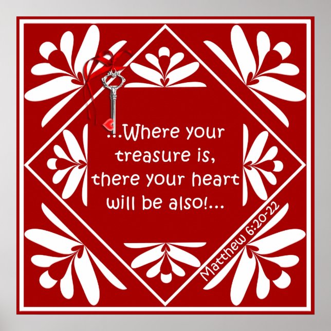 Póster Peito tesouro (Frente)