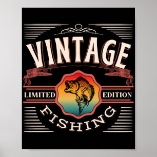 POSTER PEIXARIA VINTAGE EDIÇÃO LIMITADA
